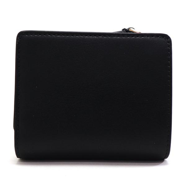 【新品未使用】MARC JACOBS ブラック 二つ折り財布 MARC JACOBS マークジェイコブス 財布