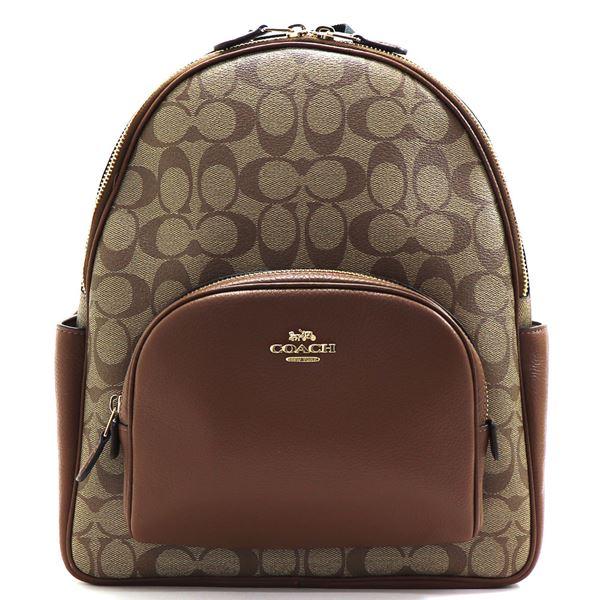 COACH（コーチ） リュック レディース メンズ カーキ サドル2 5671