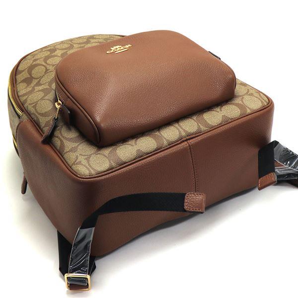 ◆新品未使用◆COACH コーチレザーリュック バックパック IMSADサドル COACH（コーチ） リュック レディース メンズ カーキ サドル2 5671