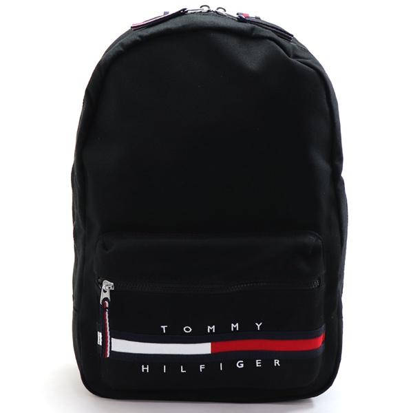 トミーヒルフィガー   バックパックブラック リュック TOMMY HILFIGER トミーヒルフィガー リュック メンズ レディース