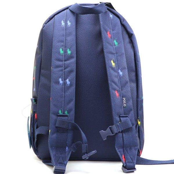 ポロ　ラルフローレン　リュック　紺色 POLO RALPH LAUREN 並行輸入 ポロ ラルフローレン リュック