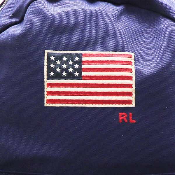 レア✨RALPH LAUREN✨ラルフローレン✨リュック✨バッグ✨スキー✨星条旗 NEW【Polo Ralph Lauren】 アウトドアに☆トレイル バックパック (POLO