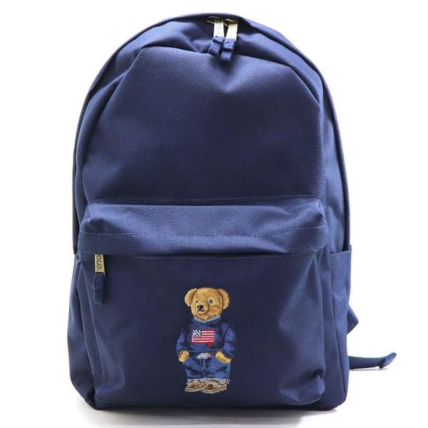 Polo Ralph Lauren キャンバス レザー バックパック リュック キャンバス バックパック（バックパック/リュック）｜POLO RALPH