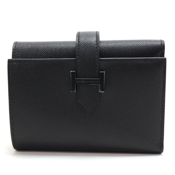 HERMES ベアン　三つ折り財布 超希少！三つ折り】エルメス ベアンウォレット 折り財布 (HERMES