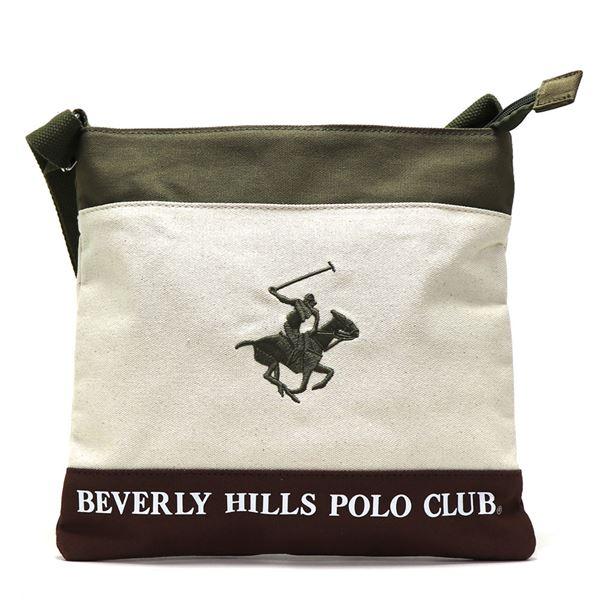 ビバリーヒルズポロクラブ ショルダーバッグ レディース メンズ 正規品 BEVERLY HILLS POLO CLUB アイボリー BHC002｜mkcollection｜02