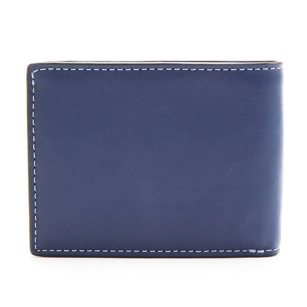 COACH コーチ　折り財布　カードケース付き　シグネチャーディープブルー COACH（コーチ） カードケース メンズ COACH Card Case 財布 ディープ