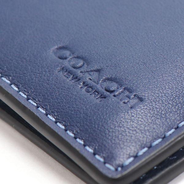 COACH（コーチ） カードケース メンズ COACH Card Case 財布 ディープ