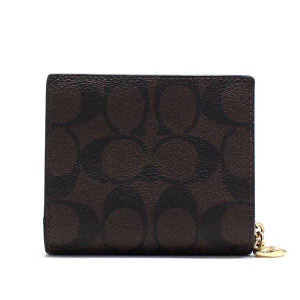 COACH（コーチ） 二つ折り財布 レディース COACH C チャーム スナップ