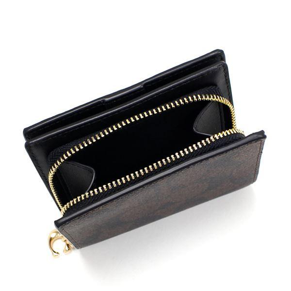 コーチ COACH 二つ折りミニシグネチャーCチャーム ラウンドジップウォレット COACH（コーチ） 二つ折り財布 レディース COACH C チャーム スナップ