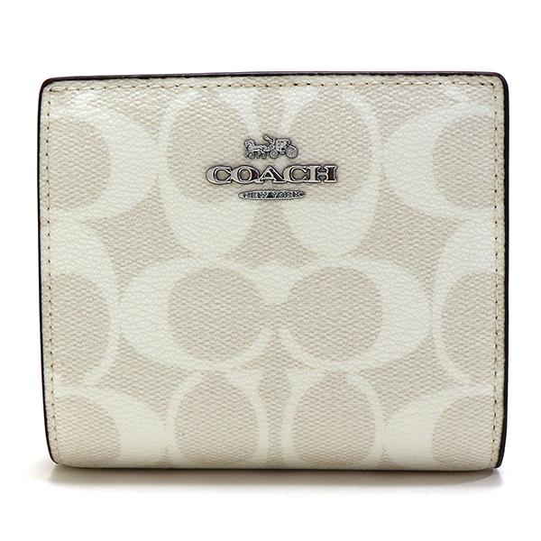 COACH コーチ 財布 レディース 新品 未使用 二つ折り財布 ミニ ホワイト COACH（コーチ） 二つ折り財布 レディース COACH Wallet ミニ財布