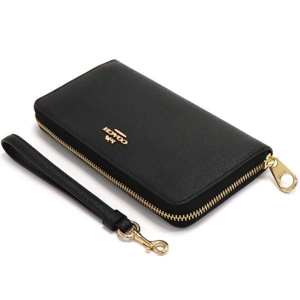COACH コーチ 長財布 レディース Wallet ラウンドファスナー