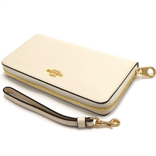 COACH コーチ 長財布 レディース Wallet ラウンドファスナー