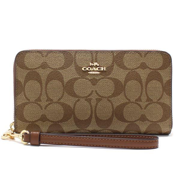 COACH（コーチ） 長財布 レディース ストラップ付き COACH Wallet