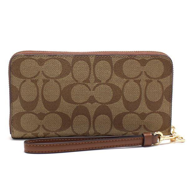 COACH（コーチ） 長財布 レディース ストラップ付き COACH Wallet