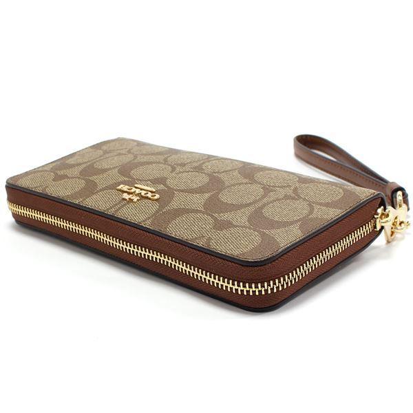 COACH（コーチ） 長財布 レディース ストラップ付き COACH Wallet