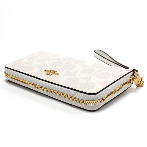 COACH（コーチ） 長財布 レディース ストラップ付き COACH Wallet