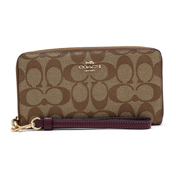 COACH（コーチ） 長財布 レディース COACH Wallet ラウンドファスナー