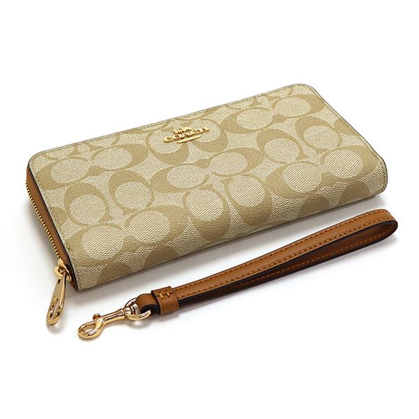 COACH（コーチ） 長財布 レディース COACH Wallet ラウンドファスナー