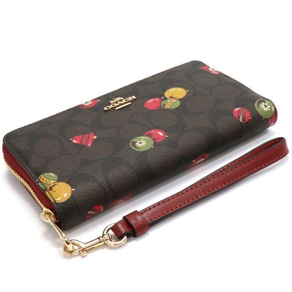 COACH コーチ 長財布 レディース Wallet ラウンドファスナー 