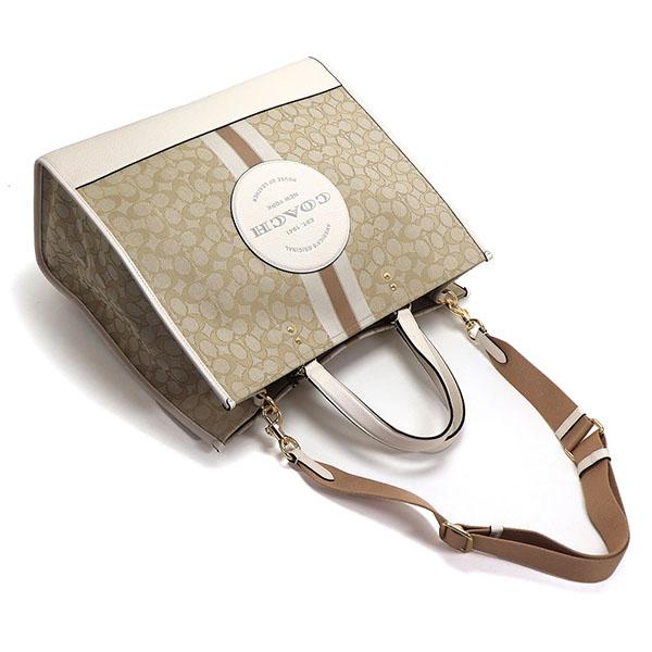 ⭐︎リトル⭐︎ COACH デンプシー トート 40 新品未使用 COACH] デンプシートート40シグネチャージャカードウィズパッチ