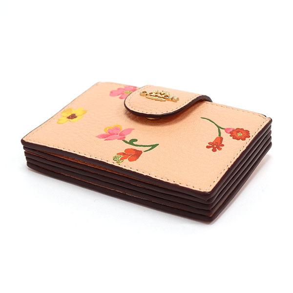 美品　コーチ　COACH カードケース COACH（コーチ） カードケース レディース COACH card case フローラル
