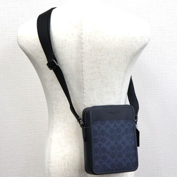 COACH（コーチ） ショルダーバッグ メンズ デニム ミッドナイト