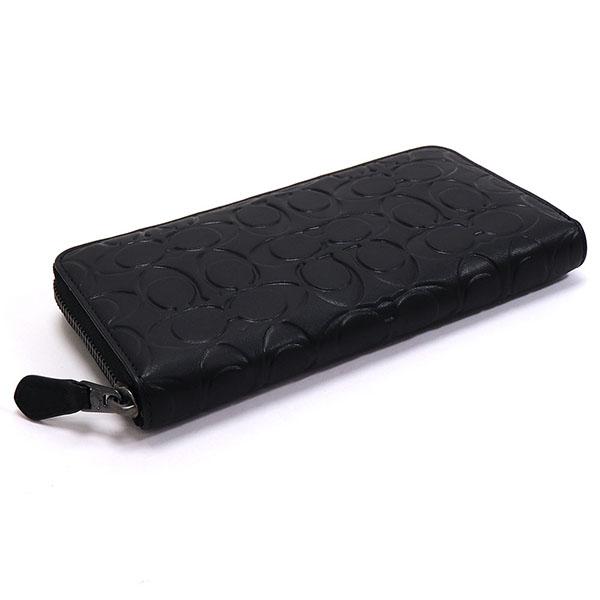 COACH（コーチ） 【訳あり】 長財布 メンズ COACH Wallet ラウンド