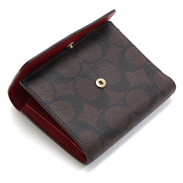 COACH（コーチ） 三つ折り財布 レディース COACH Wallet ブラウン×1941