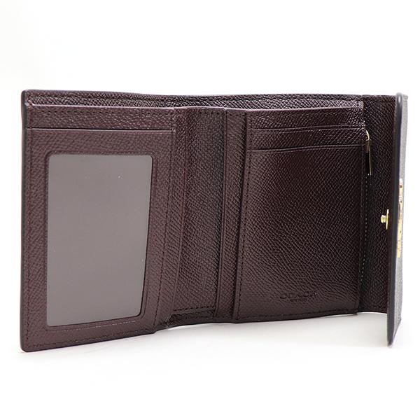 COACH（コーチ） 三つ折り財布 レディース COACH Wallet ブラック