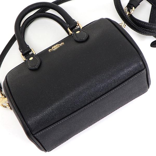 【美品】コーチ 2way ハンドバッグ ショルダー 黒 37575 レザー COACH バッグ コーチ 2wayハンドバッグ 黒 レザー ショルダー