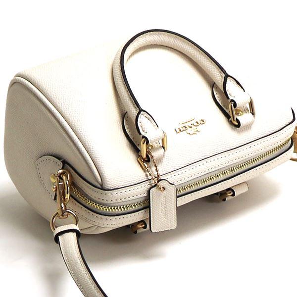 COACH 2way ハンド・トートバッグ チョーク COACH コーチ ショルダーバッグ レディース 2Way ハンドバッグ