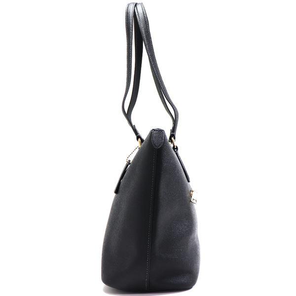 COACH 2WAY ブラック　黒いレザー ビジネスバッグ COACH コーチ レザー 2way ビジネスバッグ ブラック 黒 COACH】コーチ