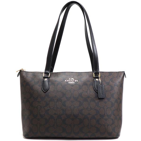 COACH（コーチ） トートバッグ レディース ブラウン ブラック CH504