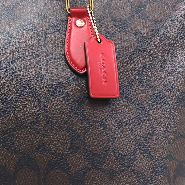 COACH（コーチ） トートバッグ レディース ブラウン 1941レッド CH504