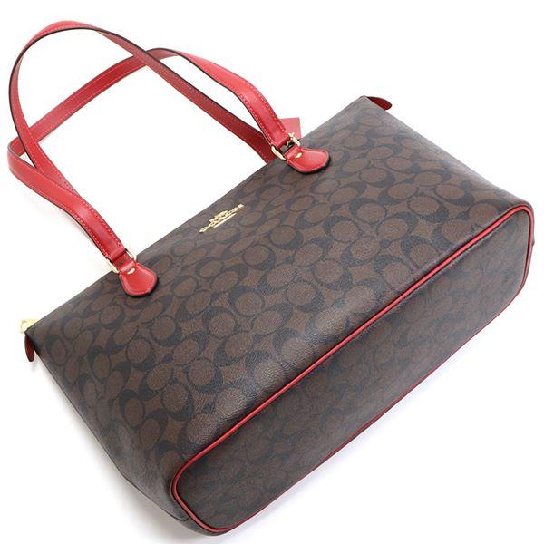 COACH（コーチ） トートバッグ レディース ブラウン 1941レッド CH504