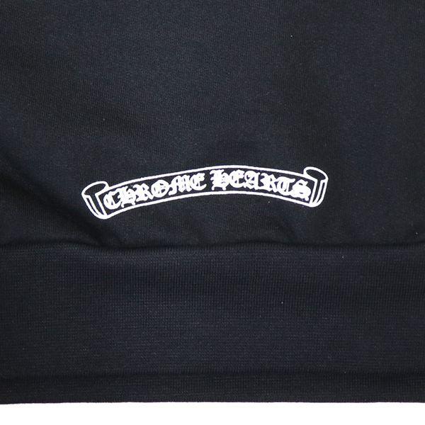 CHROME HEARTS ブラック トレーナー CHROME HEARTS クロムハーツ トレーナー メンズ レディース
