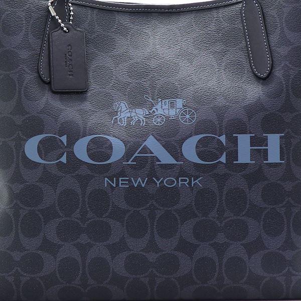COACH（コーチ） トートバッグ レディース デニム×ミッドナイト