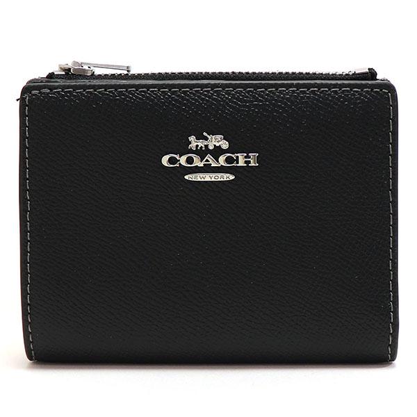 Coach ハンドバッグ 財布 COACH（コーチ） 二つ折り財布 レディース COACH Wallet CR983 SV/BK