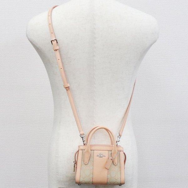 COACH（コーチ） ミニショルダーバッグ レディース シルバー／フェイ