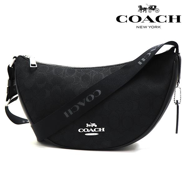 美品　Coach シグネチャー　ショルダーバッグ　ブラック COACH コーチ ショルダーバッグ レディース シグネチャー