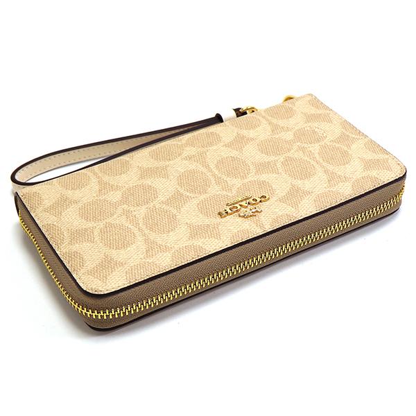 COACH コーチ スリムウォレット バナナ チョーク 黄色 長財布 COACH（コーチ） 金運をもたらす 招財財運 運気や金運を上昇させる黄色