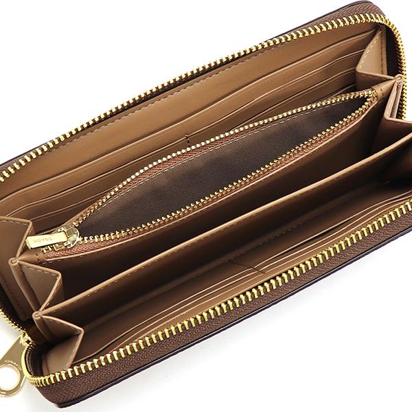 COACH コーチ　長財布　CW778 ブラウン　ラウンドジップ　新品未使用 COACH コーチ 長財布 レディース Wallet ラウンドファスナー