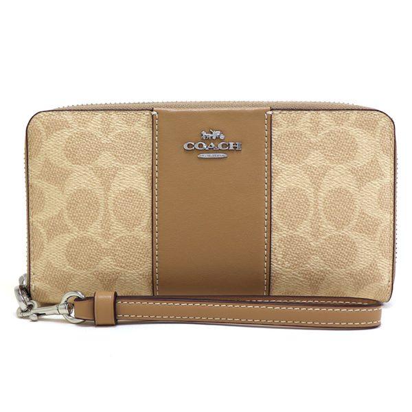 COACH（コーチ） 長財布 レディース Wallet ラウンドファスナー CW947