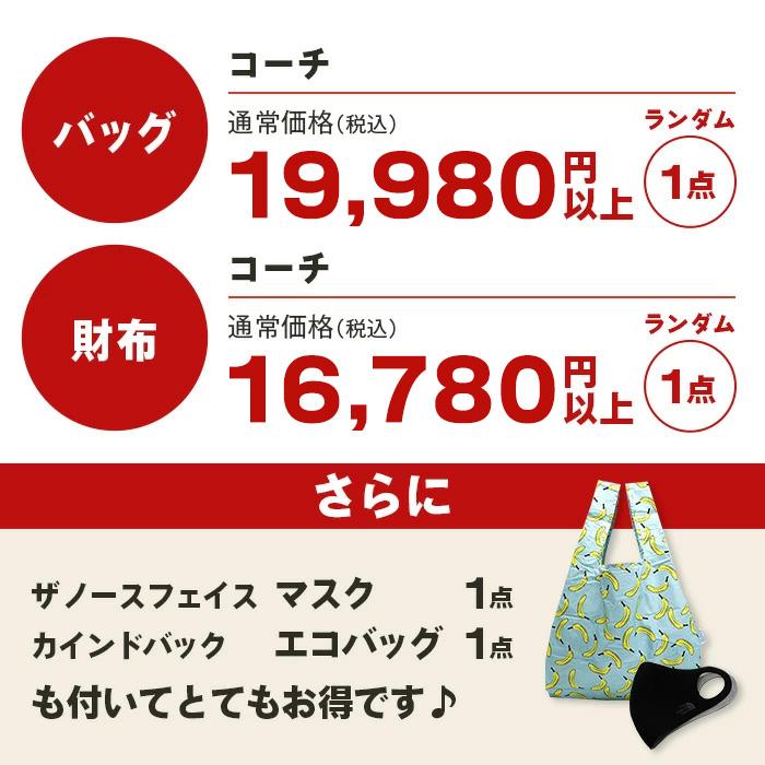 COACH 新春福袋 コーチ 福袋 バッグ 財布 4点セット + ノース COACH 新春福袋 コーチ 福袋 バッグ 財布 4点セット + ノース