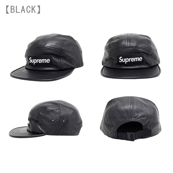 Supreme シュプリーム キャップ メンズ レディース 帽子 LEATHER