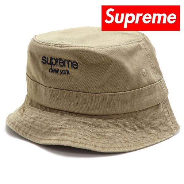 supreme バケットハット supreme Jacquard Linen Crusher バケットハット 黒 - メルカリ
