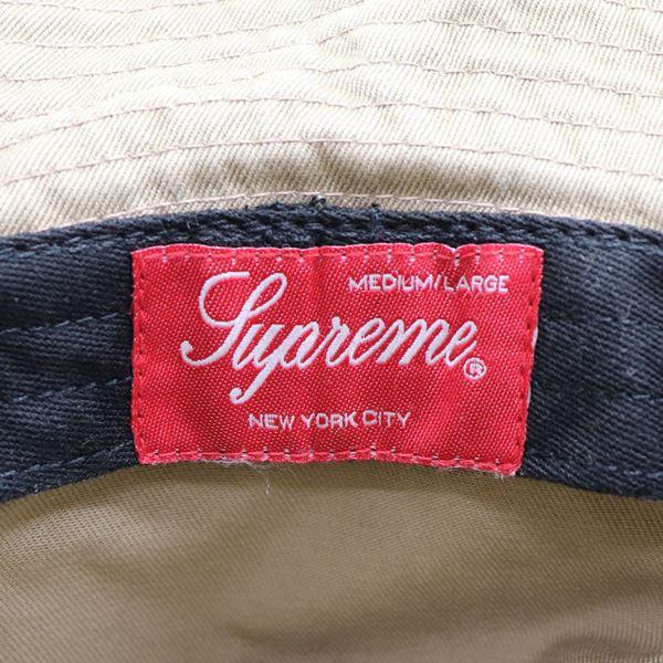 SUPREME M/Lバケットハットbeige Supreme（シュプリーム） バケットハット メンズ レディース Supreme