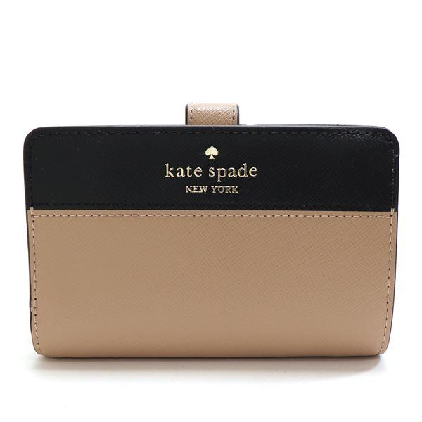 ケイトスペード 財布 レディース 2つ折り 折財布 コンパクト レザー kate spade NEW YORK（ケイト・スペード ニューヨーク） ケイト