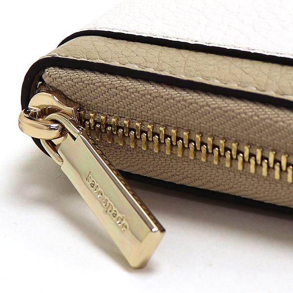 ほぼ未使用ケイトスペードKatespadeNEWYORKファスナー小銭入付長札入 kate spade NEW YORK（ケイト・スペード ニューヨーク） 新春セール