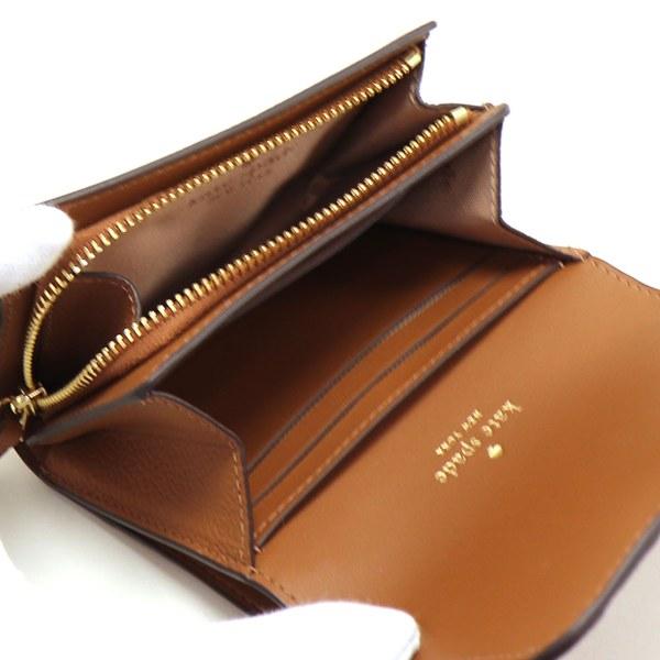 kate spade 二つ折り財布 ブラウン kate spade NEW YORK ケイトスペード 二つ折り財布 レディース